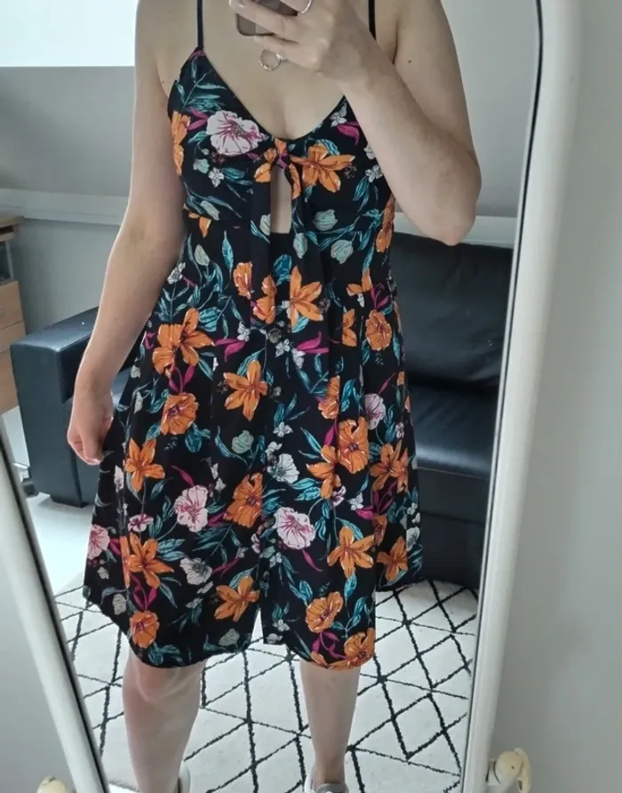 Robe fleurie
