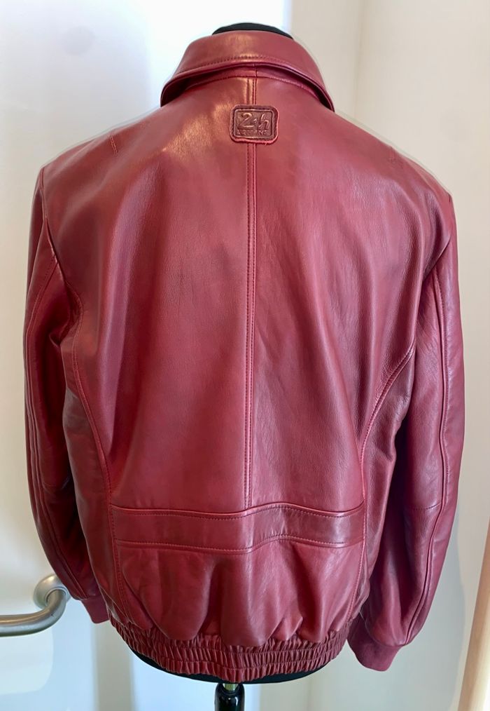 Veste blouson cuir d’agneau Mainpol Steve Mc Queen - photo numéro 3