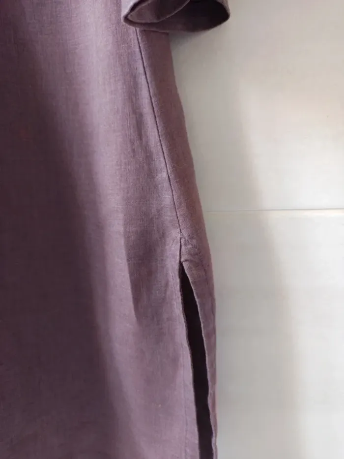Surchemise/veste/tunique Lin'n Laundry 100% lin - photo numéro 7
