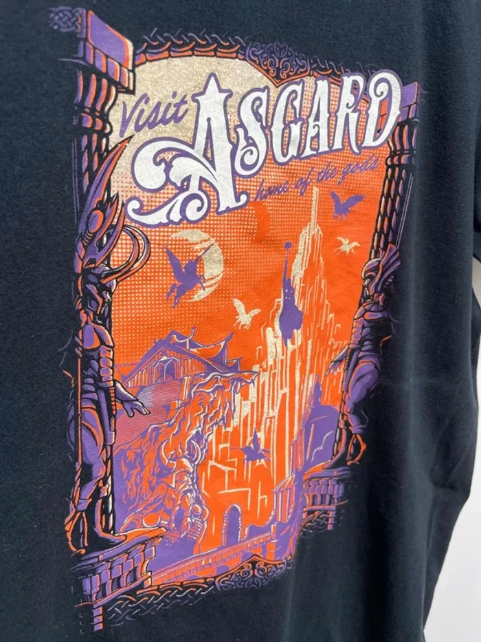 Printed T-shirt Visit Asgard – Taille M - photo numéro 5