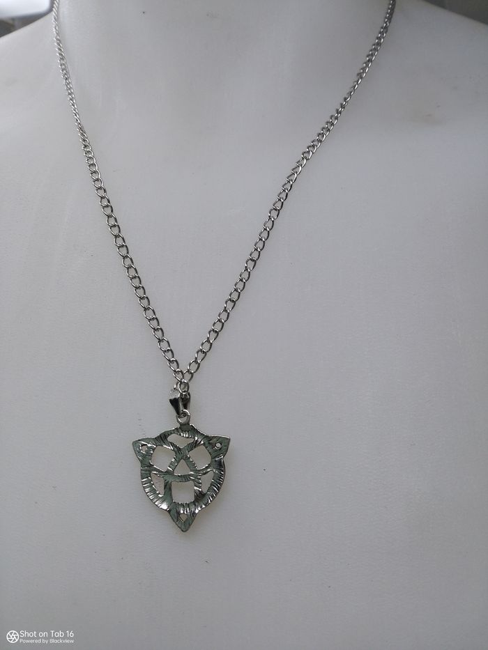 Collier neuf pendentif à nœud pour homme celtique - photo numéro 3