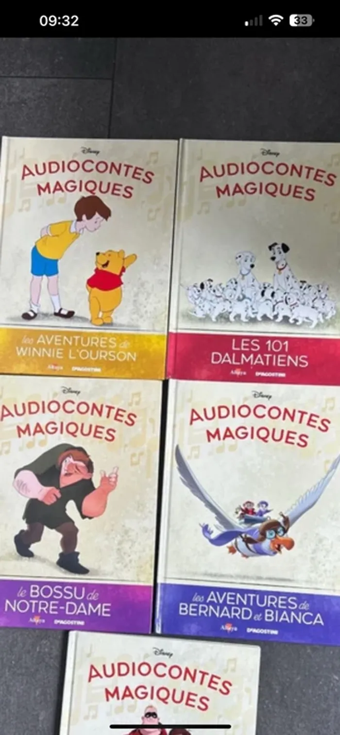 Lot de 12 livres Disney - photo numéro 2