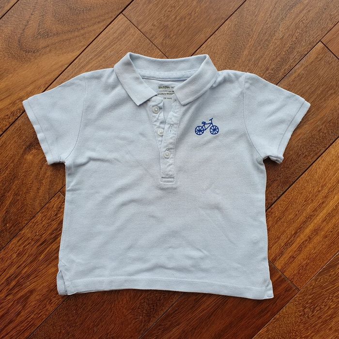 Polo Bout'chou coton bio 24 mois