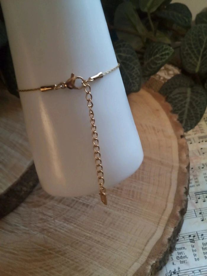 Bracelet jaspe dalmatien - photo numéro 6