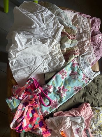 Lot fille 4 ans été