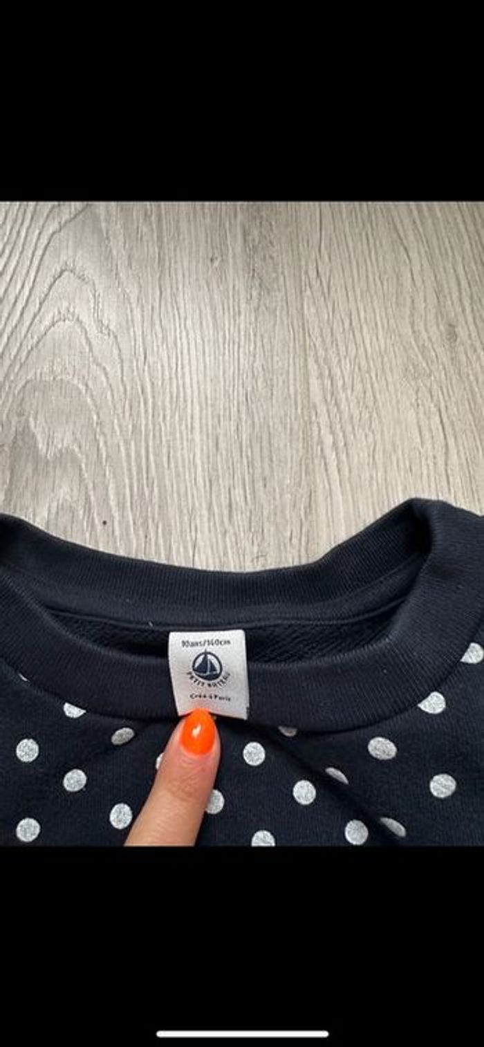Pull Petit Bateau taille 10 ans - photo numéro 2