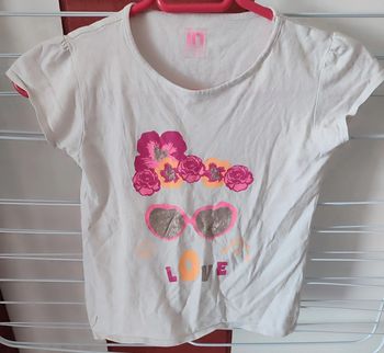 T-shirt fille 8 ans - In extenso
