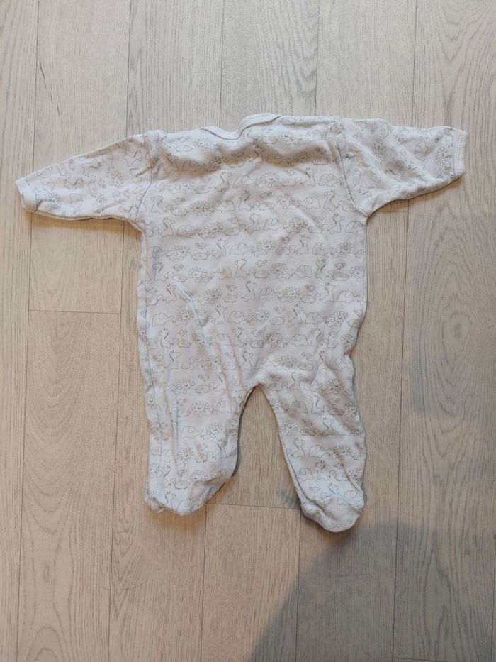 Lot 4 pyjamas 1 pièce coton 1m - photo numéro 7