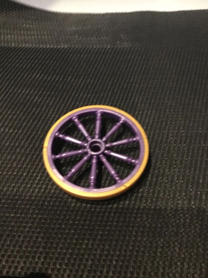 Playmobil roue caleche 6856 violet pièces détachées - photo numéro 2