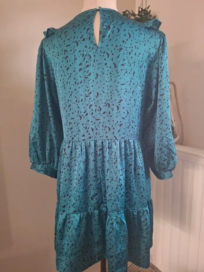 Robe zara motif tachetée T36 - photo numéro 4