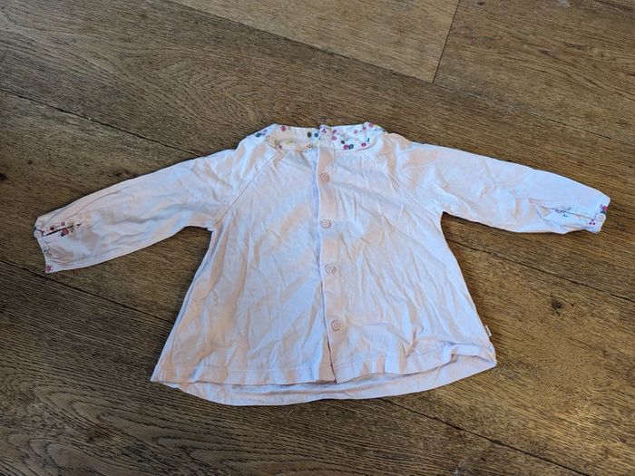 Blouse obaibi rose 13 mois - photo numéro 2