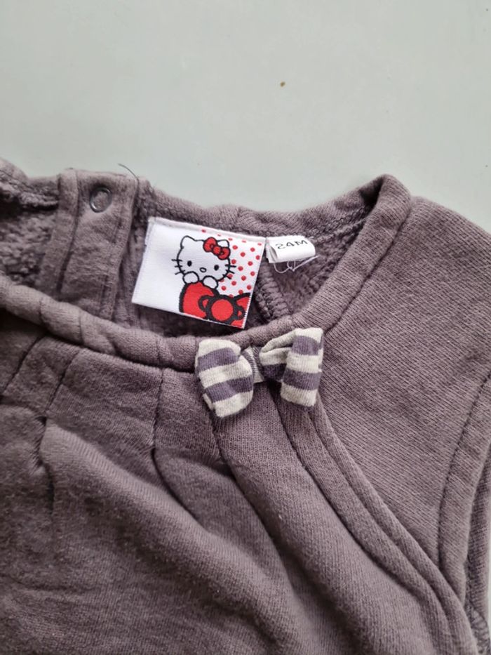 Ensemble tunique sans manches + leggings fille - photo numéro 4