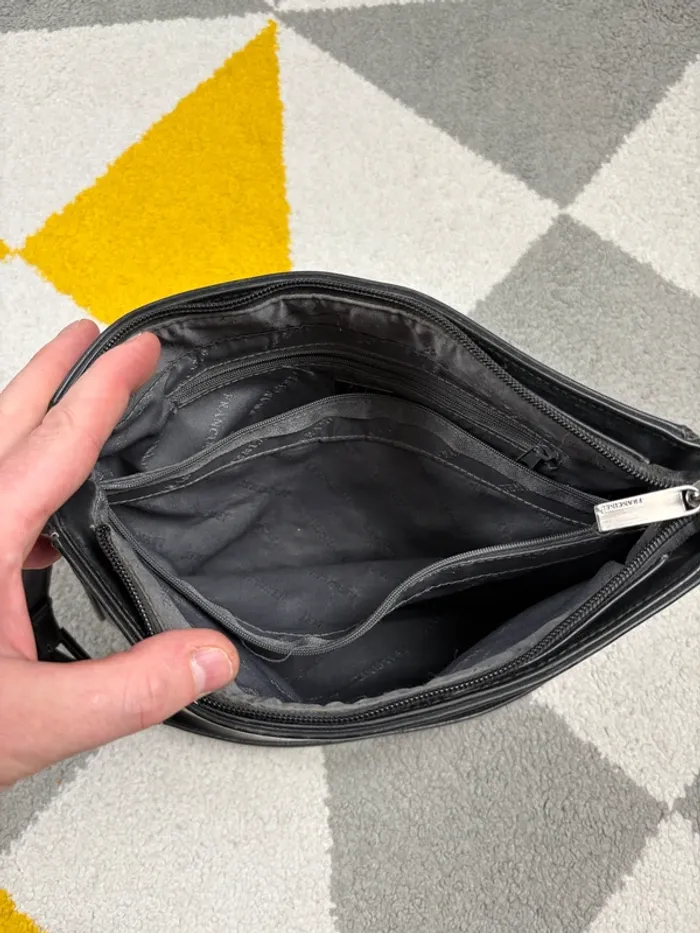 Sac à main Francinel | Noir | Taille 29 X 23 cm - photo numéro 3