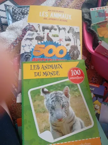 3 Livres d activités sur les animaux neufs