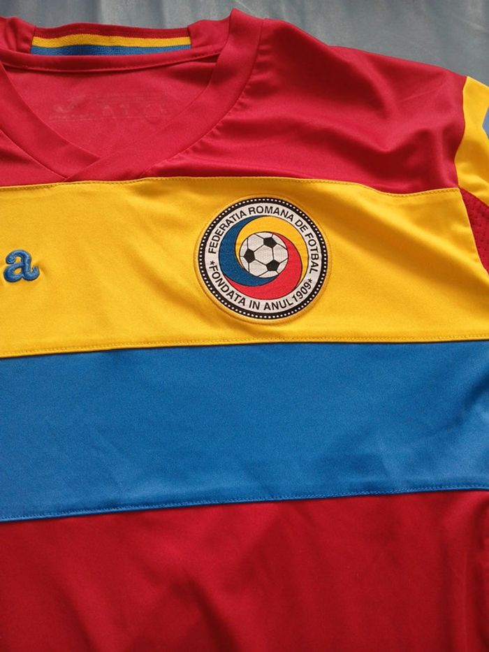 Ancien maillot foot Roumanie romania - photo numéro 3
