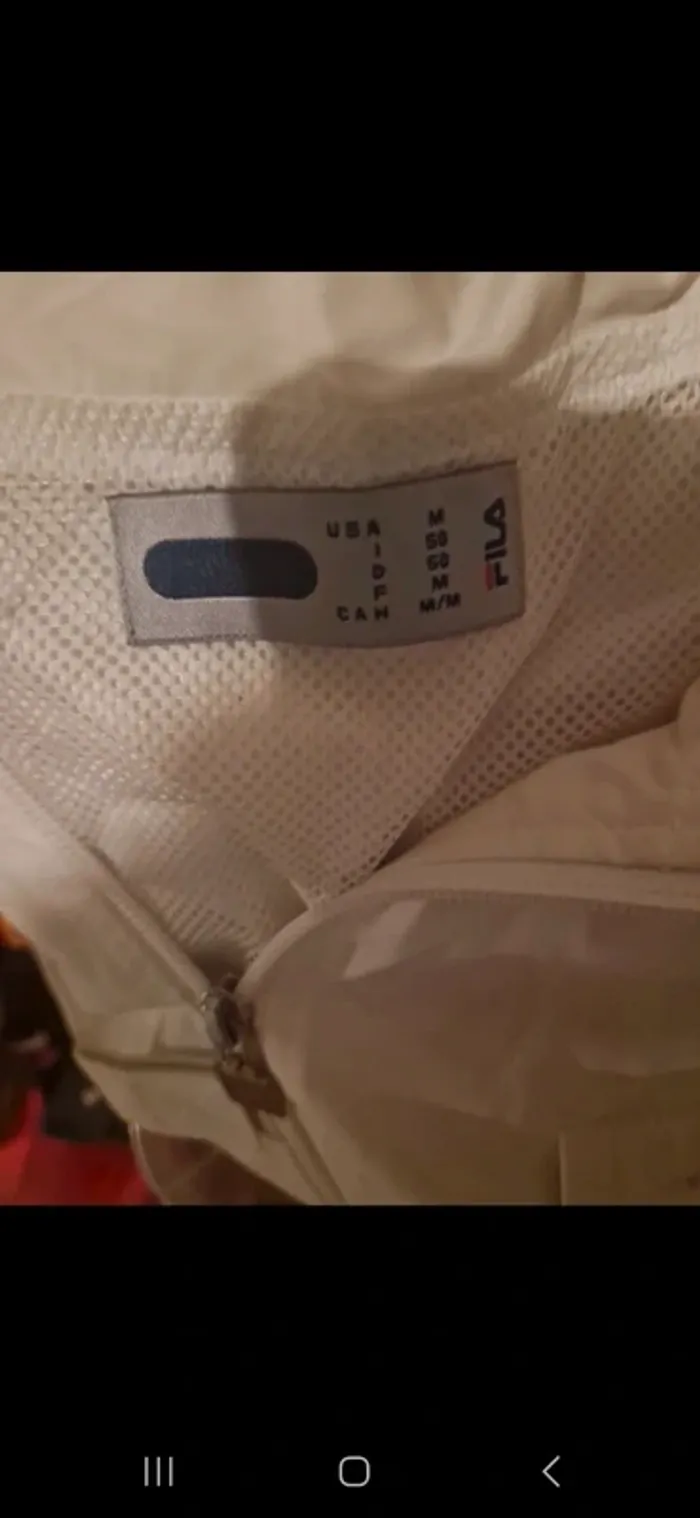 Veste jogging vintage fila taille m bon etat - photo numéro 9