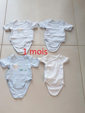 4 bodies MC 1 mois 54 cm