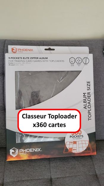 classeur toploaders pokemon