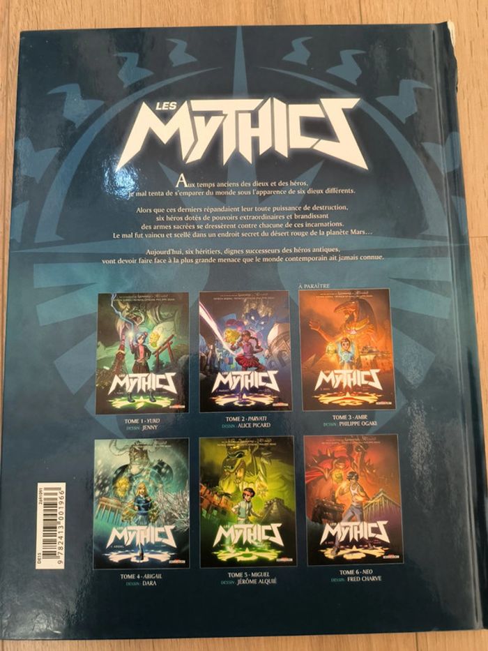 Bd les Mythics tome 1 Yuko tome 2 Parvati - photo numéro 10