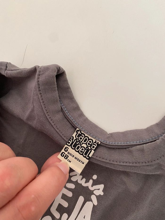 Tee shirt 6 mois - photo numéro 3