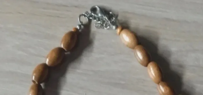 Collier en Bois et Perles - Élégance Rétro et Bohème - photo numéro 3