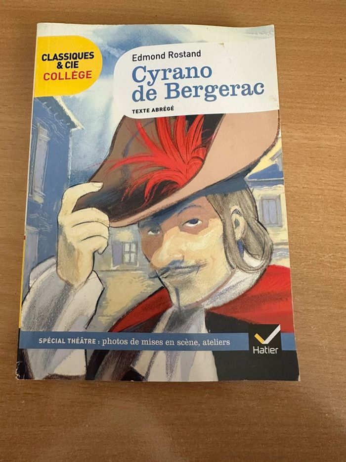 Livre Cyrano de Bergerac Edmond Roland