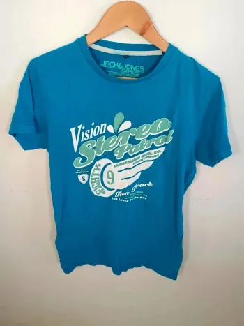 C26 t-shirt bleu Jack & Jones S