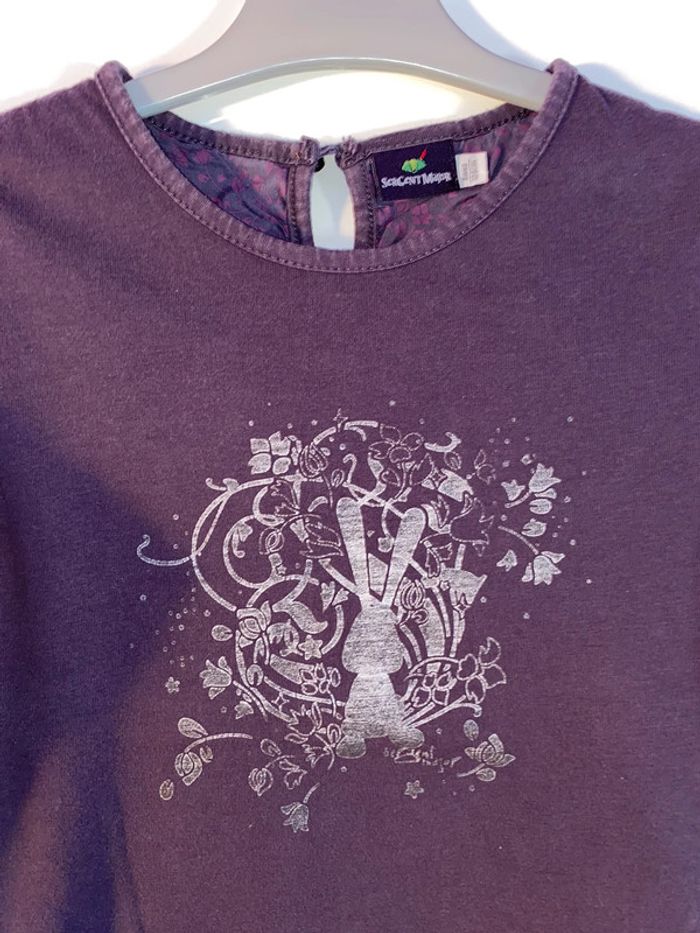T-shirt à manches longues lapin - photo numéro 2