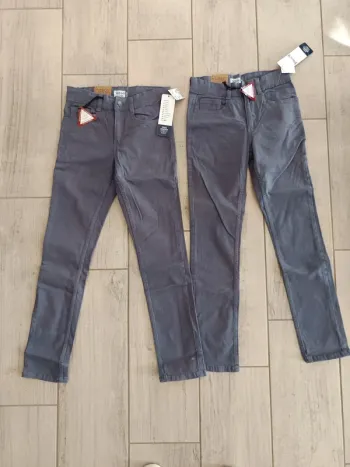Lot de 2 skinny gris