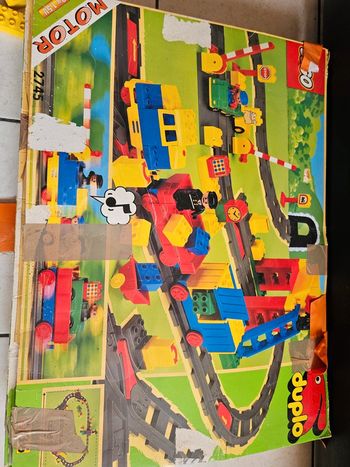 Lego 2745 train chemin de fer