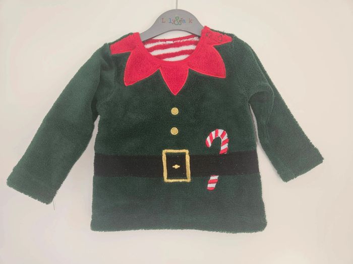 Pyjama lutin de noël - photo numéro 2