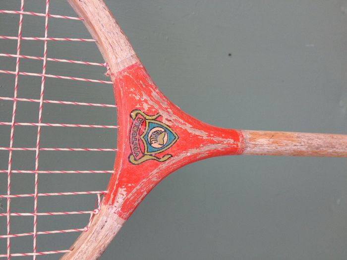 Accessoire de sport raquette de badminton en bois - photo numéro 3