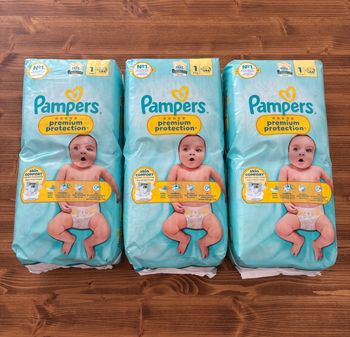 Lot de couches Pampers taille 1 🌺