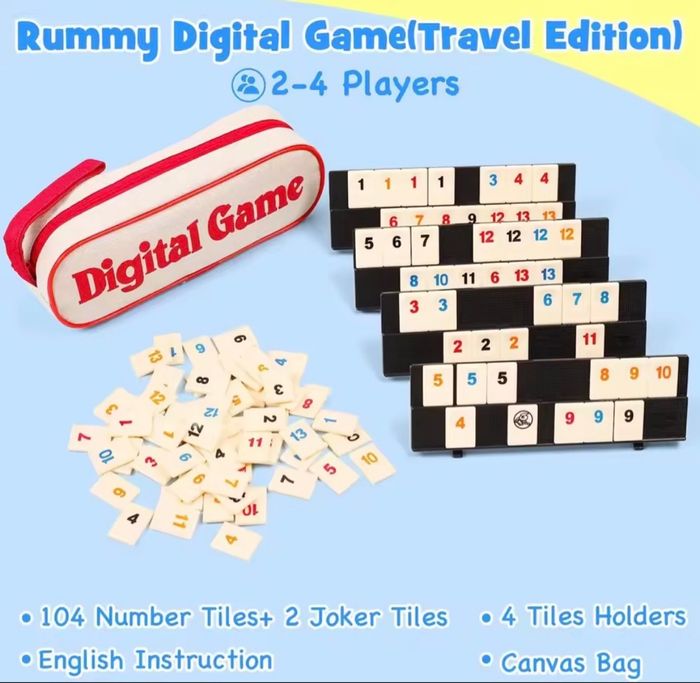 Jeu Digital Game (similaire au Rummikub) Neuf avec pochette - photo numéro 10