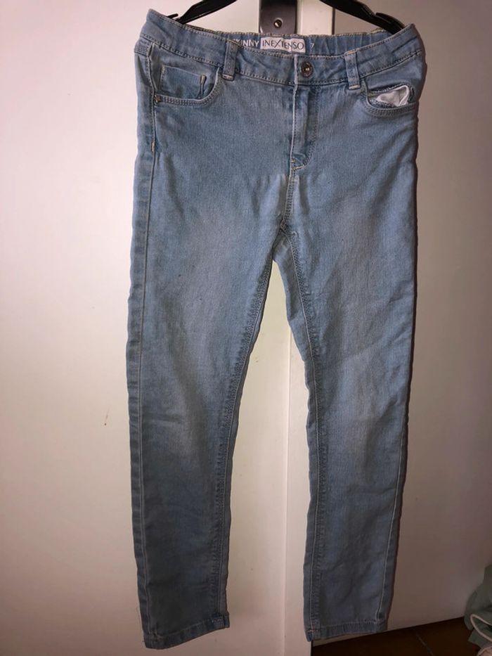 Jegging skinny bleu clair