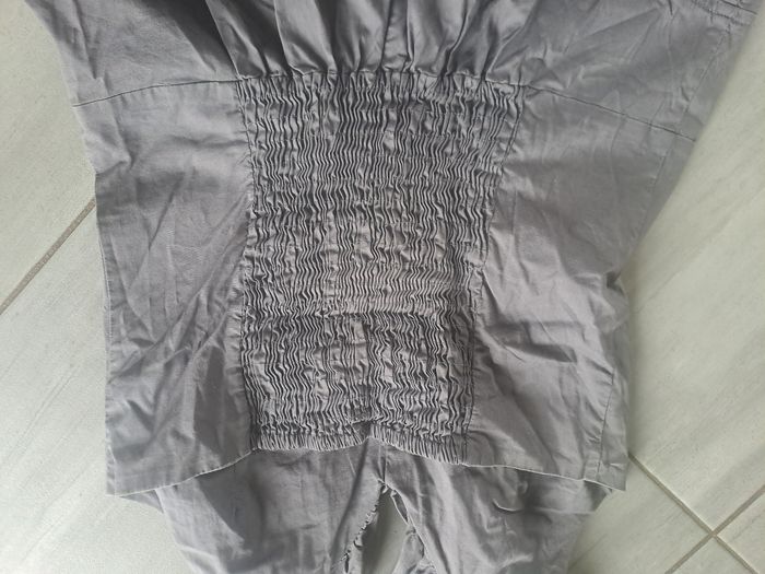 Robe dos nu gris NafNaf Taille S - photo numéro 10