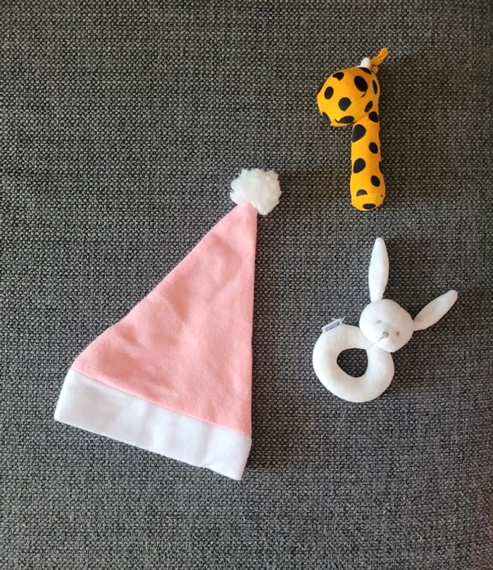 Bonnet de Noël fille 12 mois - photo numéro 3