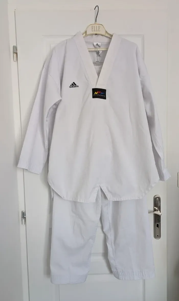 Ensemble kimono Taekwondo - Adidas - taille 180 cm