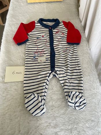 Pyjama 6 mois sergent major