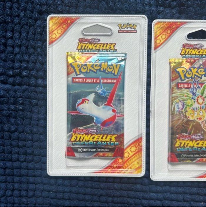 Pokémon Art set étincelles déferlantes complet EV8 sous blister - photo numéro 5