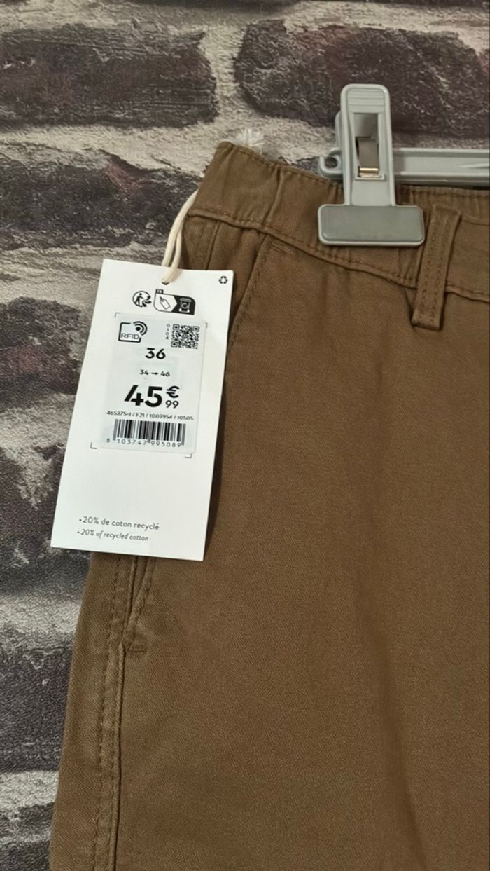 Pantalon cargo Jules neuf 36 - photo numéro 5