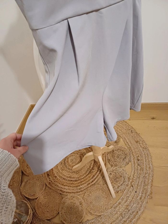 Combishort chic cache-coeur grise/Lilas Fashion Union taille M 38 - photo numéro 4