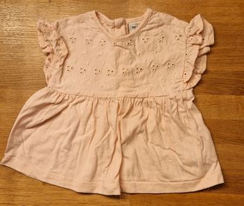 Blouse rose pâle