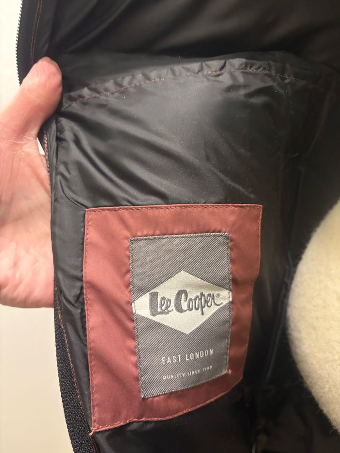 Doudoune Lee Cooper taille 40 couleur vigne jamais porté - photo numéro 3