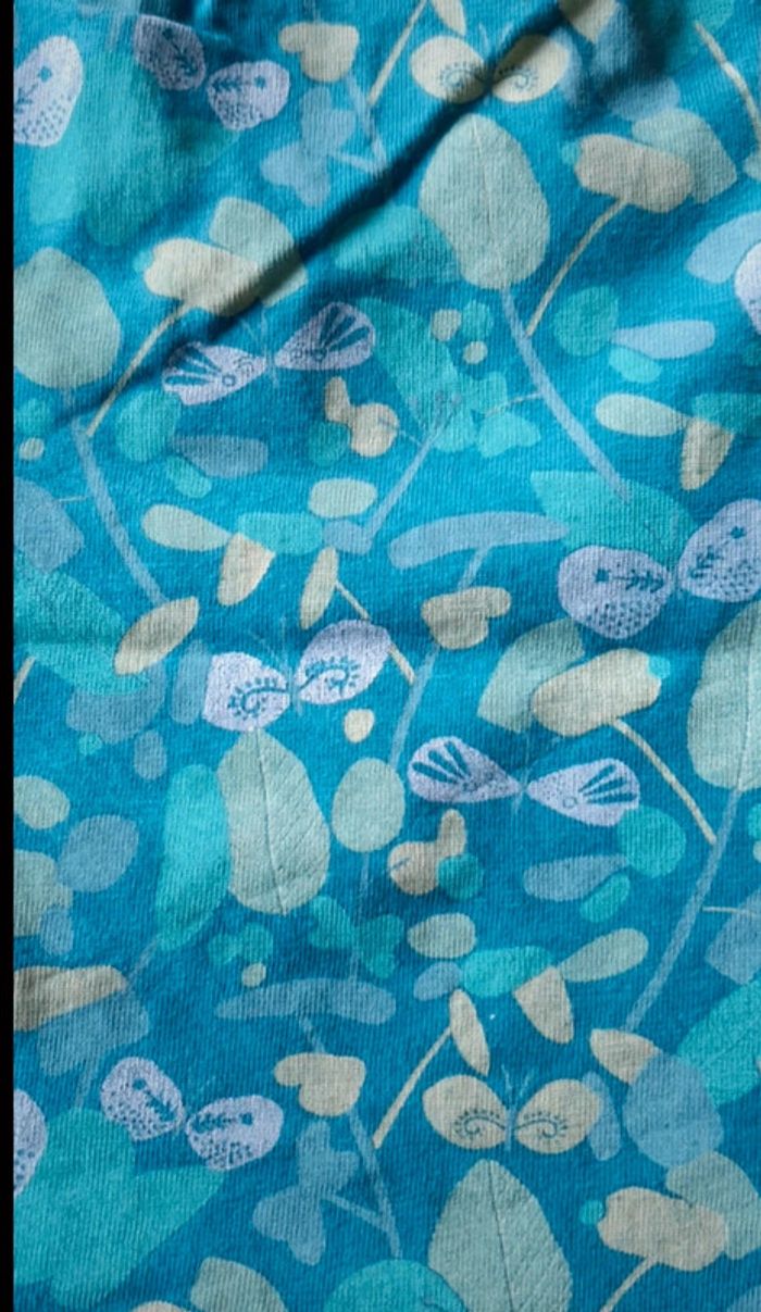 T shirt verbaudet vert en coton - photo numéro 2