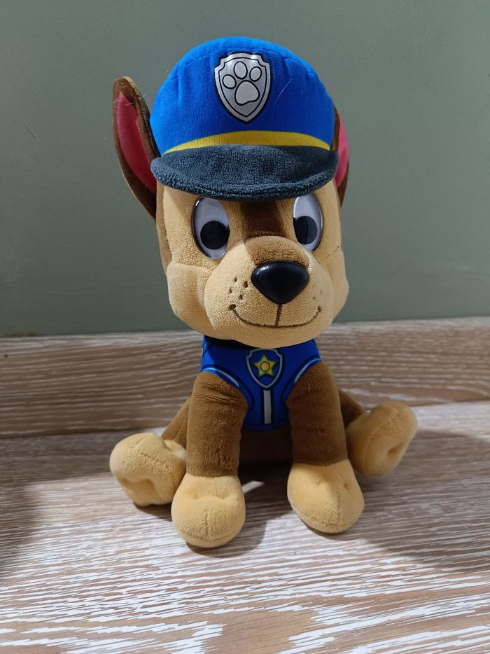 Peluche la pat patrouille Chase