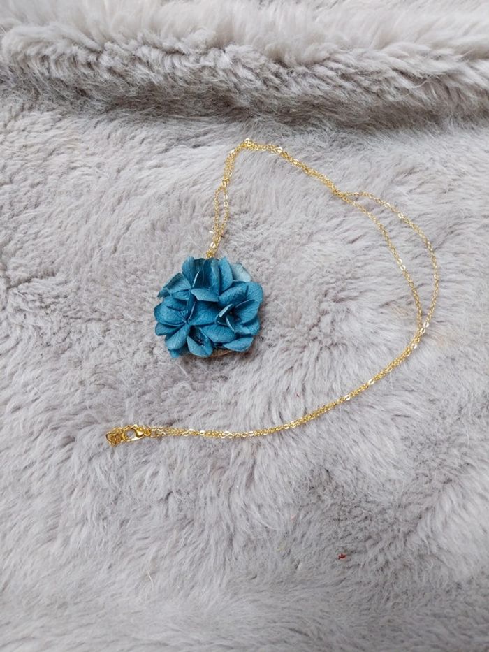 Collier fleurs séchées - photo numéro 3