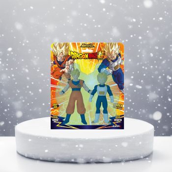Dragon Ball Super - Figurines Étirables (Goku & Vegeta)