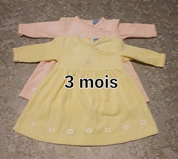 2 robes 3 mois