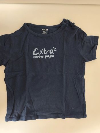 Tee shirt 24 mois